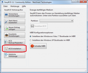 EasyBCD Installation