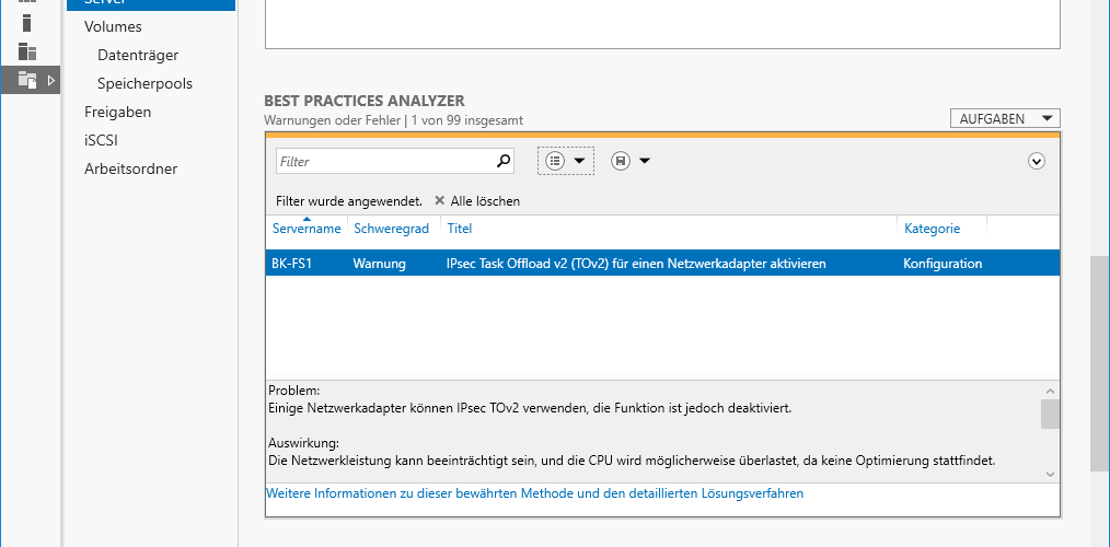 Best Practices Analyzer